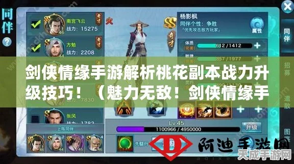 射雕手游深度攻略，桃花岛绝技搭配实战指南