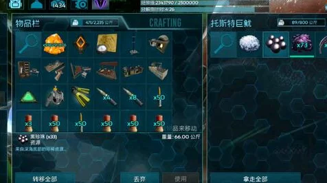 方舟生存进化手游，揭秘黑珍珠的高效获取攻略