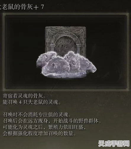 艾尔登法环骨灰战术指南，揭秘骨灰战斗潜力，探索奇幻世界的深层秘密
