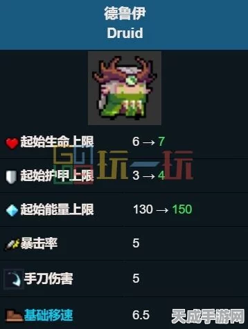 元气骑士，德鲁伊三技能深度解析与实战指南