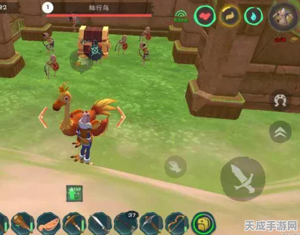 手游资讯，探索创造与魔法世界，揭秘陆行鸟使用全攻略