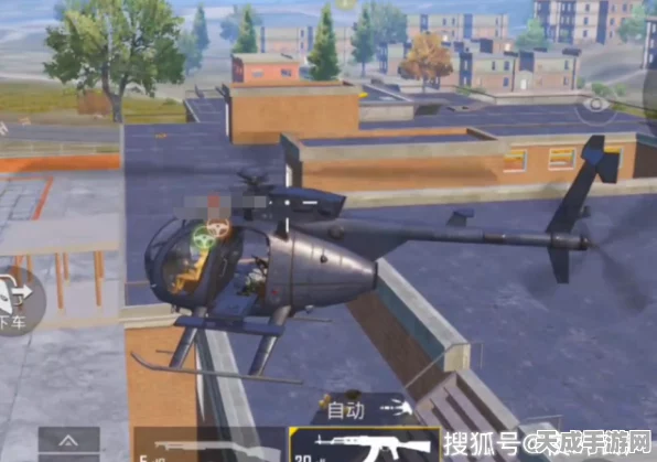 和平精英，全新火力武器登场，武装直升机霸气来袭