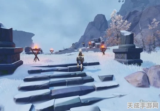 原神探索揭秘，解锁雪山七天神像的详尽攻略