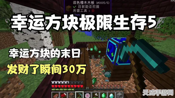 我的世界极限生存，顶尖玩家资源获取策略揭秘，速攀巅峰！