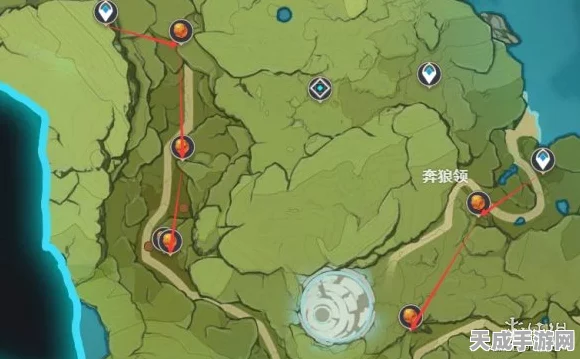 原神速通攻略，揭秘刺葵木高效采集路线，助你资源满载！