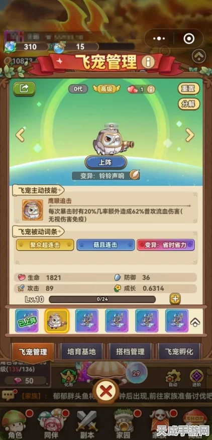 冒险大作战，飞宠全图鉴震撼揭秘