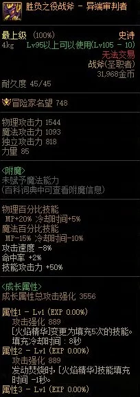 地下城与勇士 110 级异端审判者顶级毕业装备大揭秘