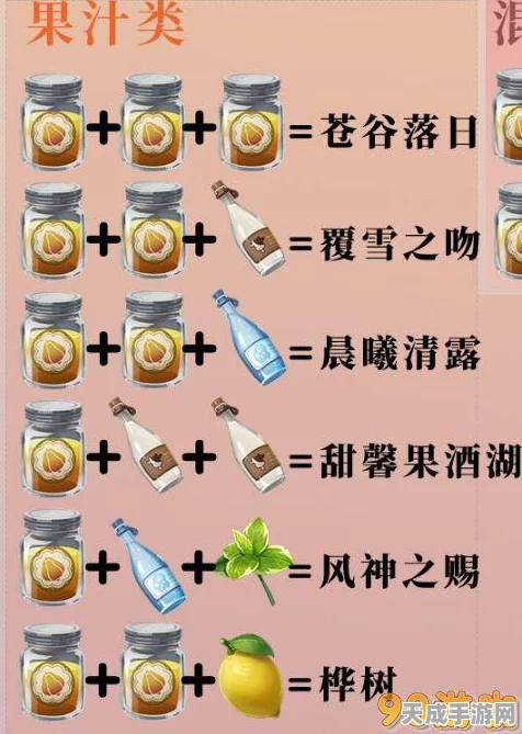 原神热门饮品覆雪之吻配方揭秘，独家细节与制作攻略