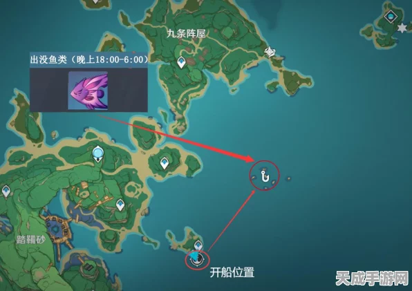 原神雷鸣仙垂钓攻略，揭秘最佳钓鱼点位，助你满载而归！