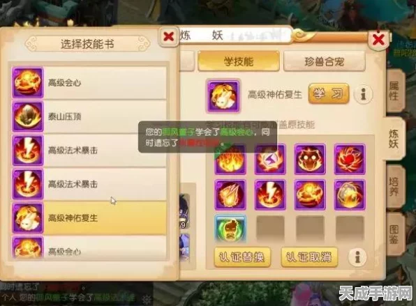 梦幻西游手游深度解析，御风宠物技能搭配，反震技能实战价值探讨