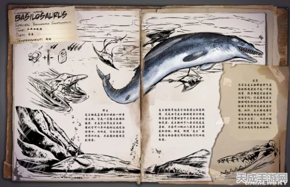 方舟生存进化，海洋霸主驯服指南，解锁手机版生物全图鉴