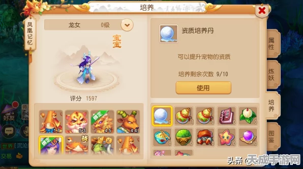 梦幻西游手游，揭秘极品宠物合成奥秘，追溯演变史解锁新技能攻略