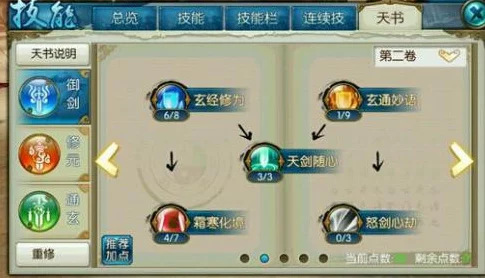 诛仙手游深度解析，无量流天音飞升技能天书加点全攻略