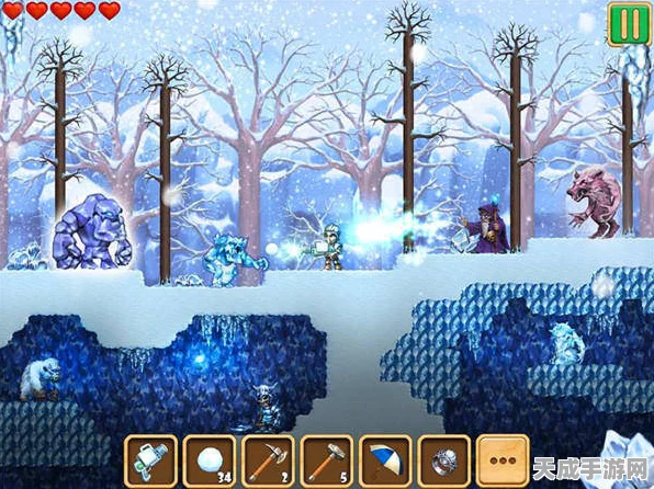 泰拉瑞亚冰雪盛宴，全新冰雪环境探险挑战赛即将开启