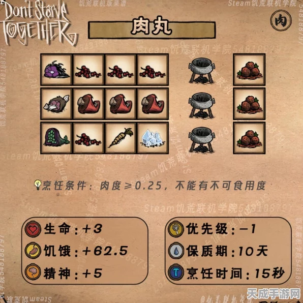 饥荒生存指南，揭秘高效回血食物，轻松补给！