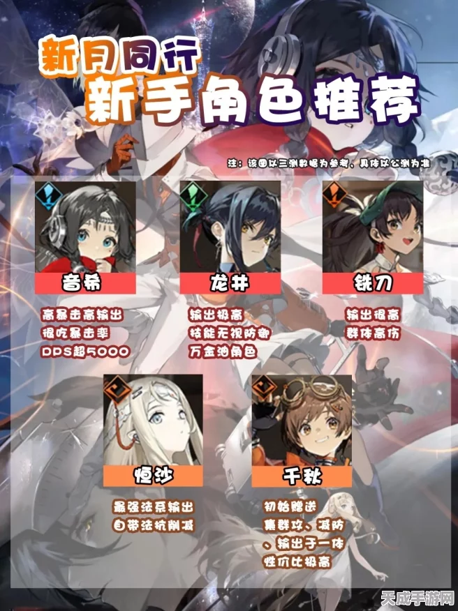 新月同行热门角色千秋技能全解析，掌握核心战技，称霸竞技场