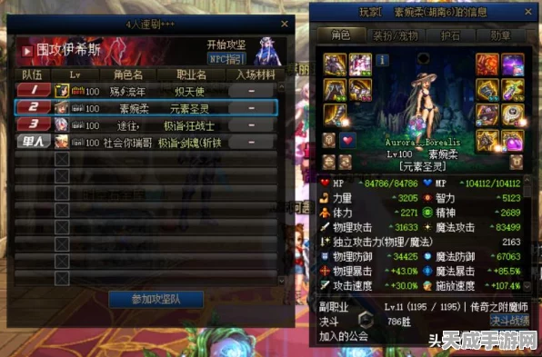 DNF职业角色大比拼，揭秘最受欢迎职业与玩家偏好深度洞察