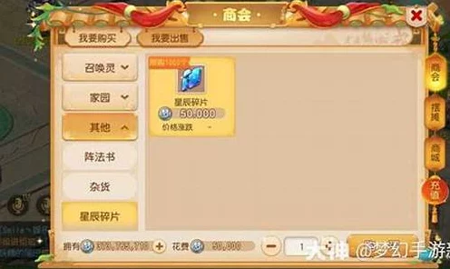 梦幻西游手游，星辰碎片速刷大赛攻略，揭秘极限效率与独门技巧