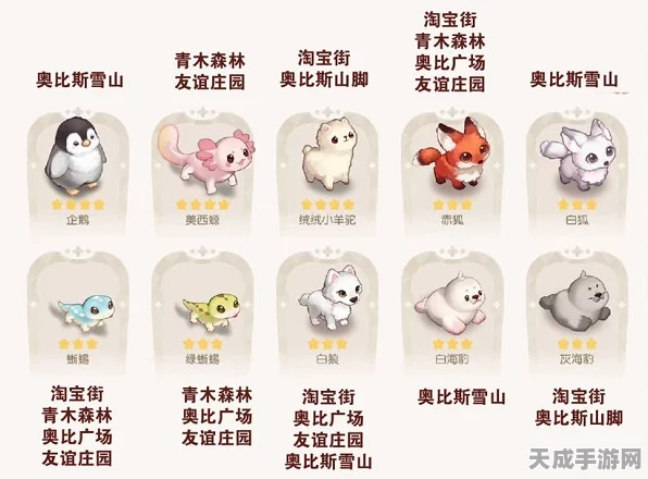 奥比岛手游宠物全揭秘，解锁你的萌宠图鉴