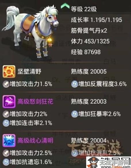 大话西游手游二坐骑技能全解析，新技能实战应用与竞技场策略揭秘