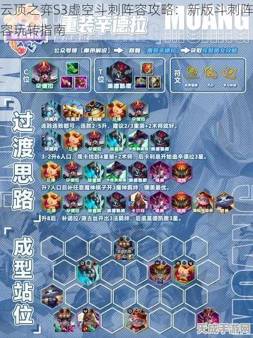 云顶之弈攻略，揭秘虚空斗刺阵容高效上分秘籍