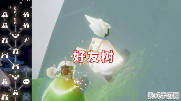 光遇好友树二级背背动作全攻略，解锁秘籍与趣味比拼细节揭秘