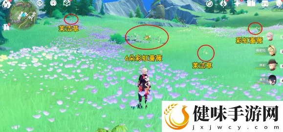 原神茉洁草采集攻略，全面路线图助你轻松收集