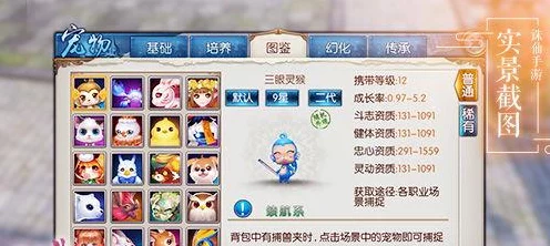 诛仙手游，顶尖宠物养成指南，揭秘最值得培养的萌宠！