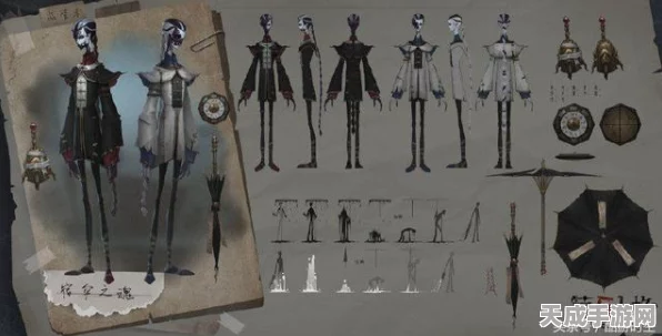 独家揭秘，第五人格全新概念图曝光，双生监管者携神秘新角色震撼登场