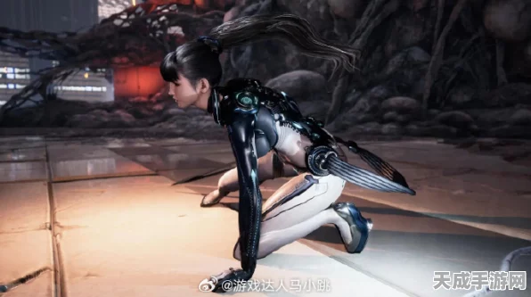 星刃惊艳亮相，女主爬梯动作细节曝光，臀部物理效果引热议