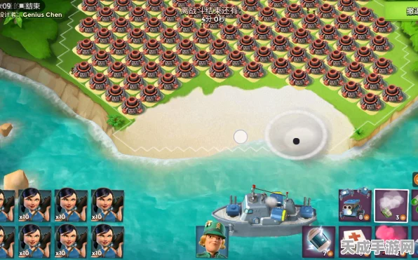 海岛奇兵战火升级，迫击炮手VS西瓜炮手，谁才是战场霸主？
