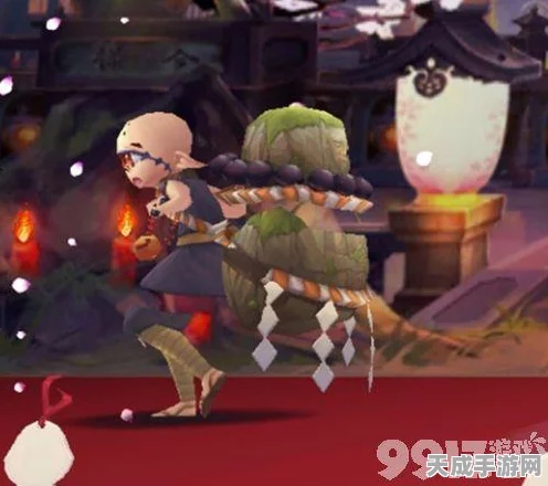独眼小和尚传奇，阴阳师世界中的不败守护者，揭秘其背后的守护之战