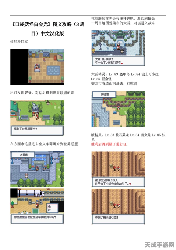 口袋妖怪白金光，深度攻略与珍稀怪兽捕捉秘籍大公开