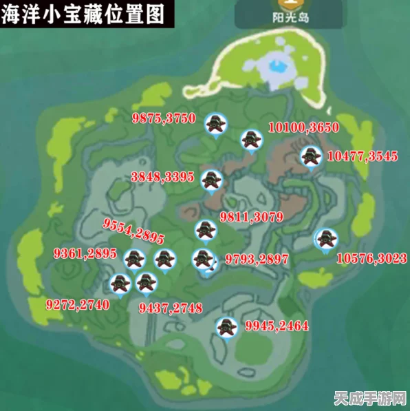 探秘沉眠之海，创造与魔法资源分布全解析及寻宝攻略