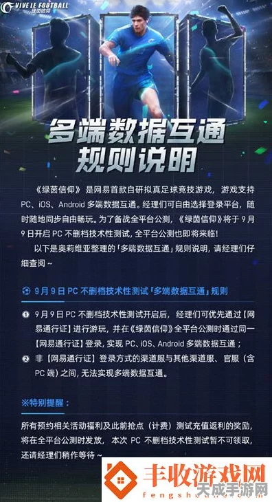 绿茵信仰，PC与手机端全平台互通，足球竞技无界限！