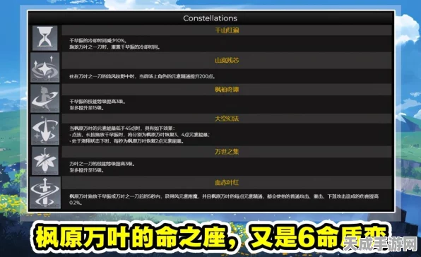 原神枫原万叶深度角色攻略，技能解析、装备搭配与战斗技巧全揭秘
