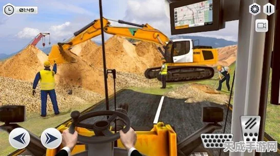 建筑工程迷必玩！挖掘机工程Construction Game深度解析，真实模拟驾驶体验