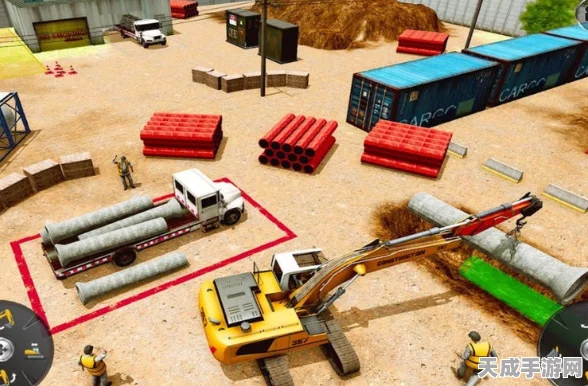 建筑工程迷必玩！挖掘机工程Construction Game深度解析，真实模拟驾驶体验