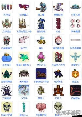 泰拉瑞亚，解锁终极挑战！全BOSS召唤秘籍大公开