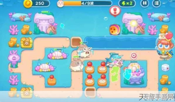 保卫萝卜4深度攻略，揭秘海的闺女第28关完美通关秘籍