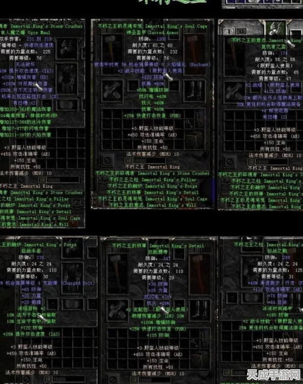 暗黑破坏神2揭秘，武器装备升级全攻略与最新动态