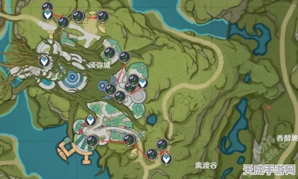 原神玩家必看！帕蒂沙兰高效采集路线全揭秘