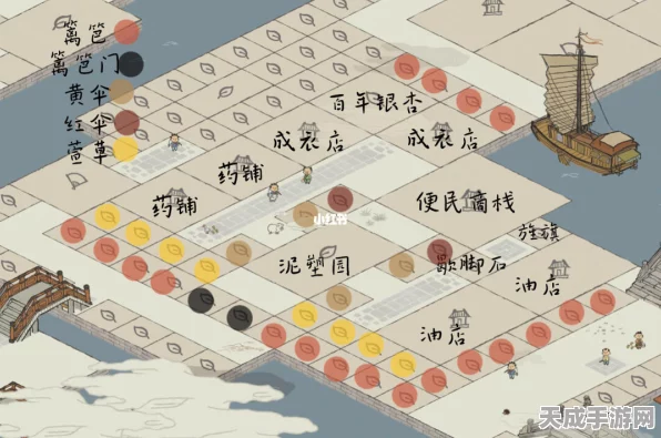杭州商栈布局秘籍，江南百景图商栈摆放与升级全攻略