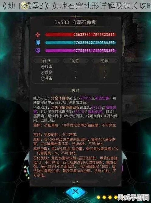 地下城堡3英魂试炼，全面解析与高效攻略