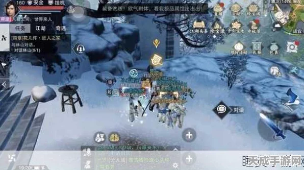 一梦江湖手游，战斗快跑技巧揭秘与资源管理艺术