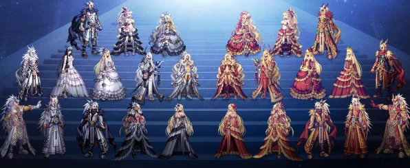 DNF天空套全系列外观鉴赏，1至12套珍稀时装大赏