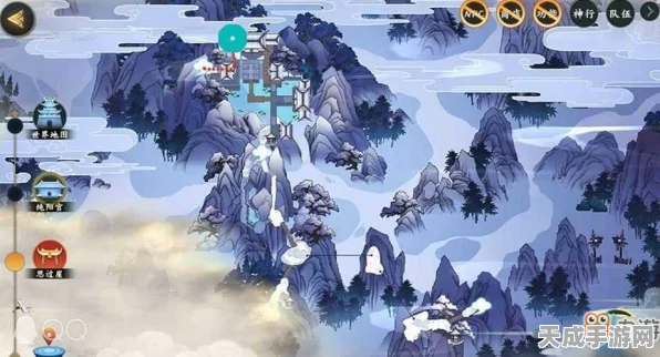 剑网3指尖江湖，揭秘落雁岭绝美风景点，探索之旅即刻启程