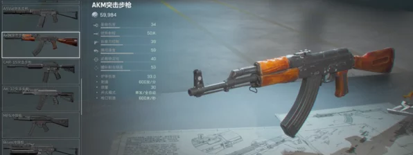 三角洲行动AKM霸主之路，深度解析战场配件与改装策略