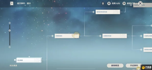 重云邀约全攻略，解锁原神重云所有结局图解与技巧揭秘