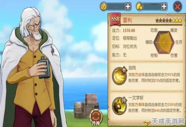 航海王燃烧意志，雷利加点攻略大揭秘，打造无敌海盗传奇！